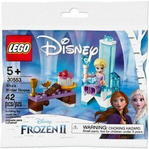Lego Disney Frozen II Elsas Winter Throne 30553 Building Toy 42 Pcs Ages 5+